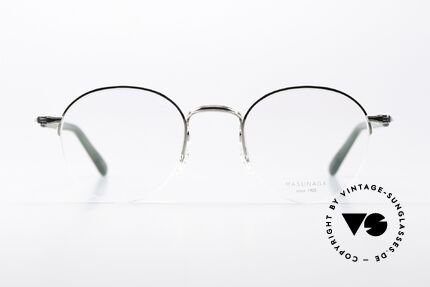 Masunaga GMS-110 Nylor Panto Eyeglasses, traditional JAPANESE craftsmanship since 1905, Made for Men and Women