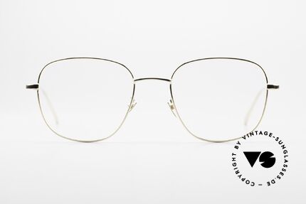 Gernot Lindner GL-302 925 Silver Square Panto, the former Lunor founder now creates silver glasses, Made for Men and Women