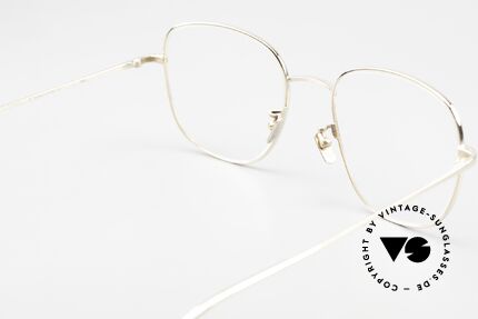 Gernot Lindner GL-302 925 Silver Square Panto, unworn from the 2019 collection, made in Germany, Made for Men and Women