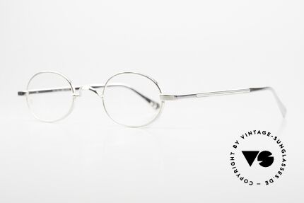 小物などお買い得な福袋 Glasses Gernot Lindner GL-I72 Oval 925 Silver Frame フルリム