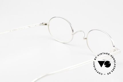 Gernot Lindner GL-I72 Oval 925 Silver Frame, unworn from the 2017 collection, made in Germany, Made for Men and Women