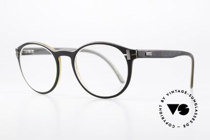 Hoffmann V7773 Luxury Natural Eyewear, V-Line = thinnest and lightest horn glasses, worldwide!, Made for Men and Women