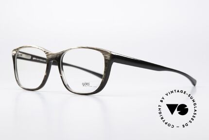 Götti Bogart Genuine Horn Eyeglasses, true rarity (pure natural material, handmade) vertu, Made for Men and Women