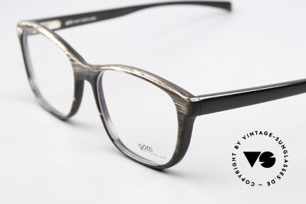 Götti Bogart Genuine Horn Eyeglasses, every model (made of horn) looks individual / unique, Made for Men and Women