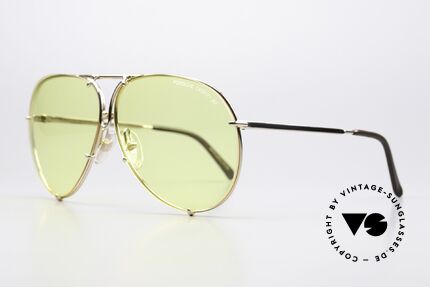 Porsche 5623 Ultra Rare Yellow PD Lenses, HIGH-END yellow KALICHROME lenses (for twilight), Made for Men