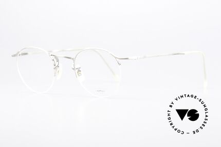 Oliver Peoples OP96 Panto Nylor Frame 1991, interesting vintage model; timeless in coloring & form, Made for Men and Women
