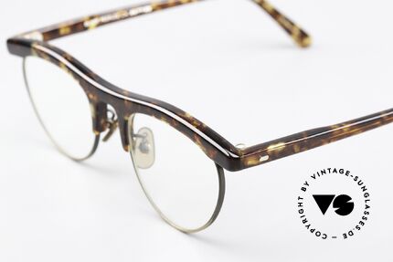 Oliver Peoples OP4 90's Frame Made In Japan, "CLB" = Zylonite color, "ATG" = metal col. (antique gold), Made for Men and Women