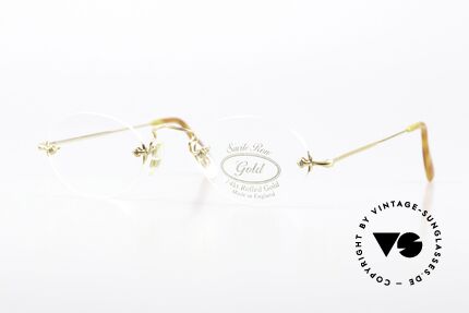 Savile Row Rimless 45/20 Rimless 14kt Gold Filled, Rimless OVAL = the classic model by Savile Row, Made for Men and Women