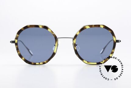 Yuichi Toyama K.Kelly Nonagonal Sunglasses, interesting designer sunglasses made of ß-TITANIUM, Made for Men and Women