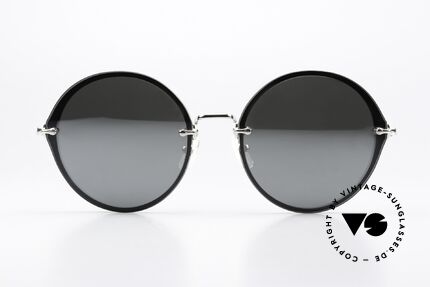 USh by Yuichi Toyama US-006 Rimless Designer Shades, rimless, oversized design frame + mirrored sun lenses, Made for Women
