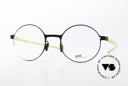 Götti Tamal Round Titan Eyeglasses Details