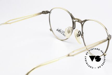 Jean Paul Gaultier 55-2177 Metallic Smoke Gold Frame, Size: medium, Made for Men and Women