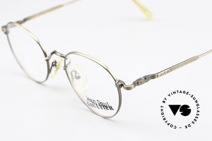 Jean Paul Gaultier 55-1174 Antique Burnt Gold By JPG, a real designer frame in top-notch quality from 1996, Made for Men and Women