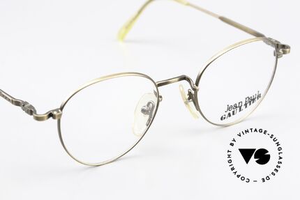 Jean Paul Gaultier 55-1174 Antique Burnt Gold By JPG, NO RETRO FRAME; but a precious old J.P.G. Original!, Made for Men and Women