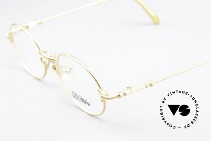 Jean Paul Gaultier 55-6109 Round Vintage Specs 90s, real designer piece in TOP quality, (made in Japan), Made for Men and Women