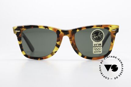 Ray Ban Wayfarer I Limited Deluxe Edition USA, worn by Don Johnson in "Miami Vice" in the 1980's, Made for Men and Women
