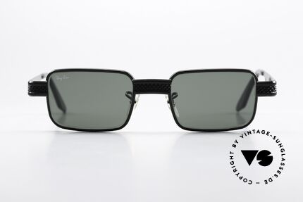 VTG B&L Ray Ban W2862 NYAS Black Metal Sunglasses Glass