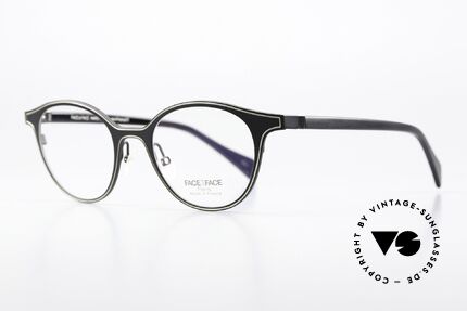 Face a Face Vicky 2 Stylish Women's Glasses, metal front with very fine lines, discreetly colored, Made for Women