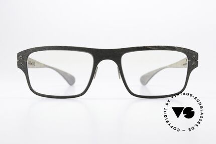 Lucas de Stael Petrus P11 Stone + Genuine Cow Leather, really unique designer glasses; handmade in France, Made for Men