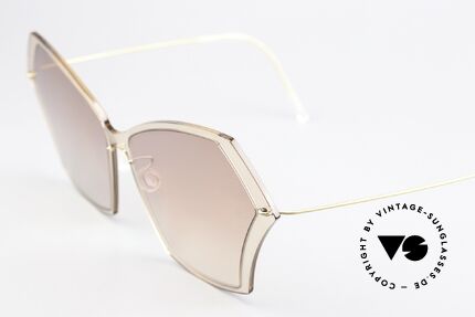 Lindberg 8328 NOW Delicate Oversized Design, wafer-thin semi-transparent front: pure lightness, Made for Women