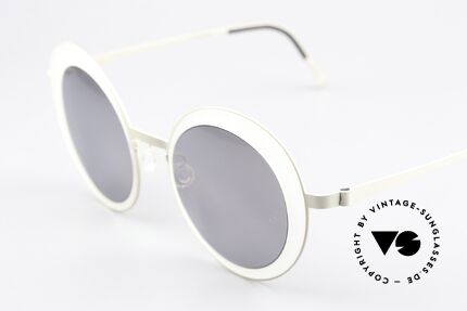Lindberg 8401 NOW High-Tech Fashion Shades, wafer-thin, ultra-light, semi-transparent front, Made for Women