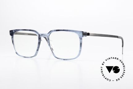 Lindberg 1258 Acetanium Vintage Specs Large Size, Lindberg unisex glasses from the Acetanium Series, Made for Men and Women