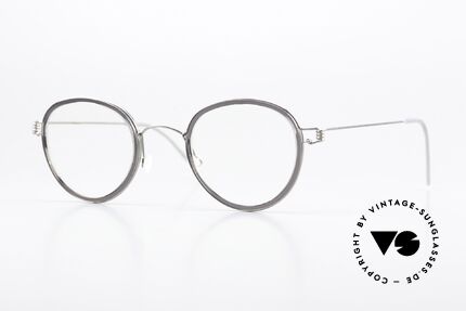 Lindberg Jackie Air Titan Rim Unisex Glasses Panto Style, unisex glasses of the LINDBERG Air Titanium collection, Made for Men and Women