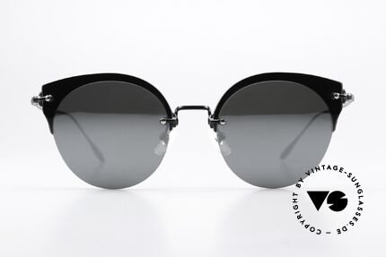 USh by Yuichi Toyama US-005 Women's Shades Mirrored, semi rimless, oversized design + mirrored sun lenses, Made for Women