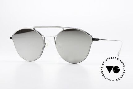 Yuichi Toyama US-016 Silver Mirrored Sun Lenses Details