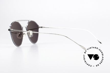 Yuichi Toyama US-016 Silver Mirrored Sun Lenses, silver mirrored sun lenses for 100% UV protection, Made for Women