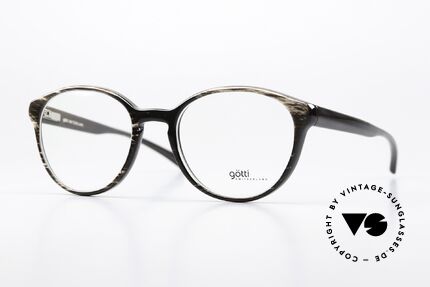 Götti Basti 1200€ Retail Price In 2016, Goetti Basti BM horn eyeglasses in size 47-19, 135, Made for Women