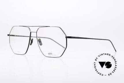 Götti Dice Square XL Titanium Specs, tangible top-notch quality; striking matt black, Made for Men