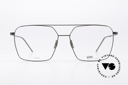 Götti Doga Striking Titanium Eyewear, a super light titanium frame, MADE IN JAPAN!, Made for Men