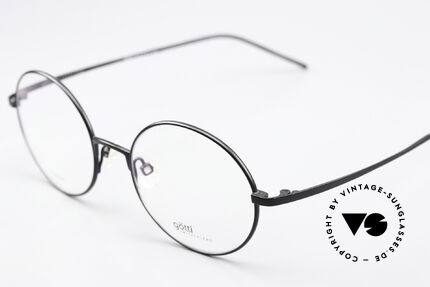 Götti August Round Titanium Glasses, unisex frame: combination of nostalgia & purism, Made for Men and Women