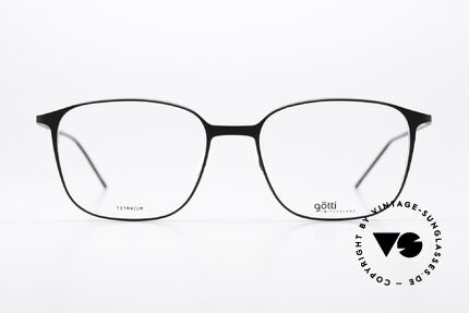Götti Larson Filigree Corrective Glasses, classic, light titanium frame, MADE IN JAPAN!, Made for Men and Women
