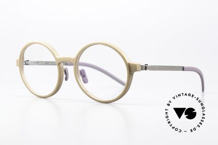 Götti Dumu Round Frame Small Heads, robust & comfortable: rather a small glasses size, Made for Men and Women