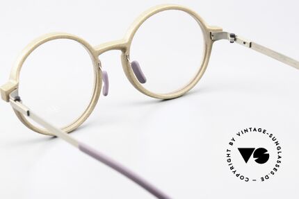 Götti Dumu Round Frame Small Heads, the orig. DEMO lenses can be exchanged as desired, Made for Men and Women