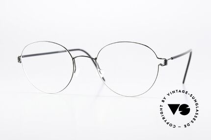 Lindberg Bo Air Titan Rim Panto Glasses Titanium Details