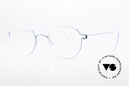 Lindberg Bo Air Titan Rim Blue Panto Glasses Titan, fantastic women's glasses and men's glasses likewise, Made for Men and Women
