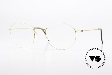 Lindberg 5504 Thintanium Ladies And Gents Glasses, round Lindberg Thintanium, mod. 5504, size 49/22, Made for Men and Women