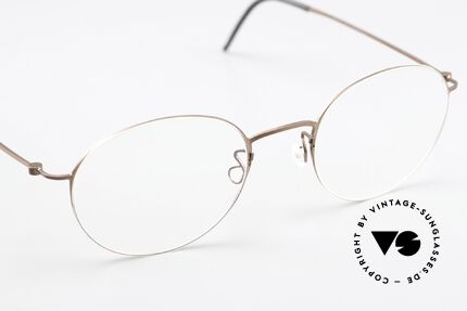 Lindberg 5504 Thintanium Thin Titanium Panto Frame, unworn designer piece with original Lindberg case, Made for Men and Women