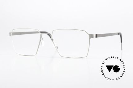 Lindberg 9628 Strip Titanium Square Titanium Frame Details