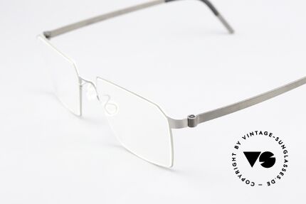 Lindberg 9628 Strip Titanium Square Titanium Frame, stylish women's glasses and men's eyeglasses likewise, Made for Men and Women