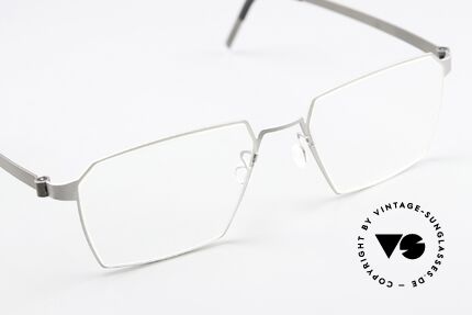Lindberg 9628 Strip Titanium Square Titanium Frame, unworn, NOS, with an original hard case by Lindberg, Made for Men and Women