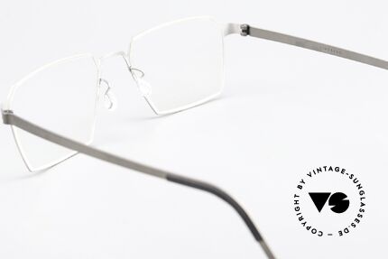 Lindberg 9628 Strip Titanium Square Titanium Frame, titanium frame fits lenses (optical / sun) of any kind, Made for Men and Women