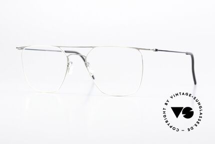 Lindberg 5502 Thintanium Striking Square Glasses Details