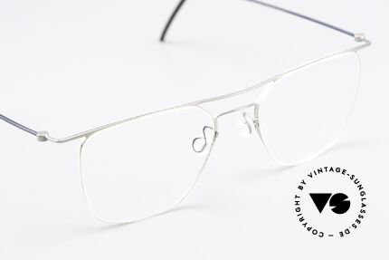 Lindberg 5502 Thintanium Striking Square Glasses, unworn designer piece with original Lindberg case, Made for Men and Women