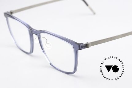 Lindberg 1260 54 Acetanium Large Vintage Frame Blue, multiple awards; deserves the predicate "VINTAGE"!, Made for Men