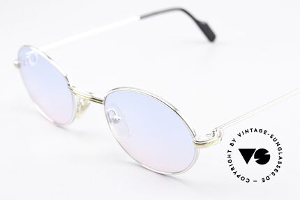 Cartier Saint Honore Baby-Blue Pink Sun Lenses, new sun lenses with gradient from baby-blue to pink, Made for Men and Women