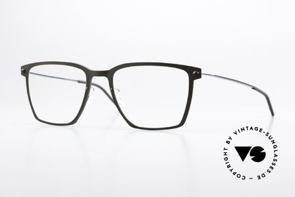 Lindberg 6554 NOW Dark Brown And Dark Blue, Lindberg eyeglasses from the NOW or N.O.W. series, Made for Men and Women